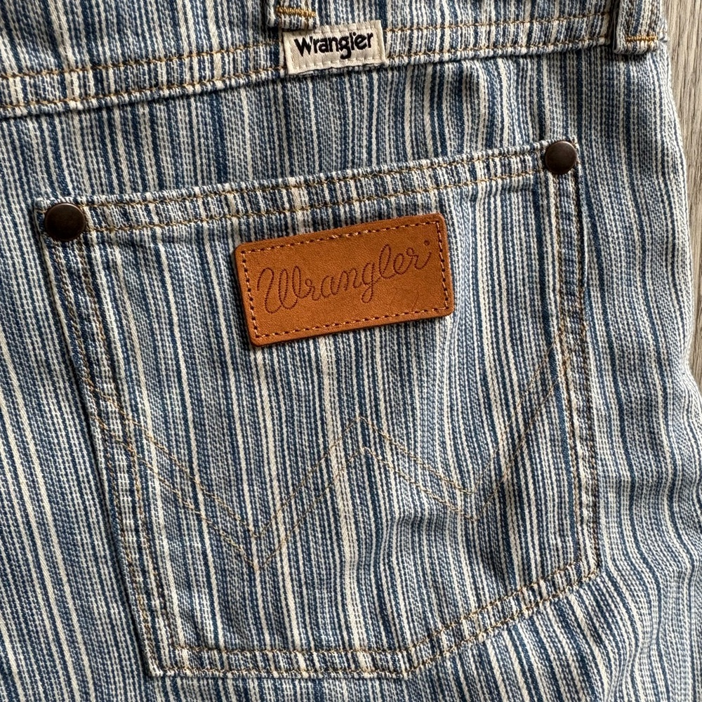 Wrangler Sunset 651 Stripe Mid-Rise Straight Jeans NWT - Picture 10 of 15
